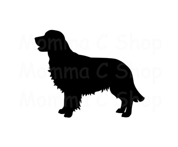 Golden Retriever Hund Svg Und Jpeg Hund Haustier Tierarzt Etsy