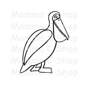 Pelikan Wasservogel SVG Fisch Ozean Meer Küste Natur Strand Zoo Florida Sommer Ferien Reise Boot Tier Sofortiger digitaler Download PNG JPG