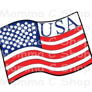 Flagge der Vereinigten Staaten SVG USA Amerika 4. Juli Sterne Streifen Paterisch Old Glory Pride Unity Americans Jpeg Instant Digital Download File