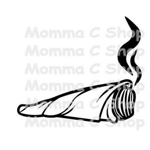 Unkraut SVG Reefer Blunt Pot Marihuana Gelenk Herz Kraut Cannabis Hanf Doobie Maryjane Hasch Gras Droge PNG JPEG Sofortige digitale Datei Schneidbar