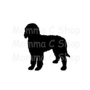 Perro Labradoodle SVG, Labrador Poodle, Perro de raza mixta, Cachorro, Mascota, Pelaje, Animalito, Amigo canino, PNG, JPEG, Archivo de descarga digital instantánea