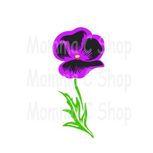 Violetas Flor SVG Lavanda Margarida Buquê Jardim Cabana Florista Selvagem Aniversário Aniversário Roxo Romance JPEG Instantâneo Digital Download Arquivo
