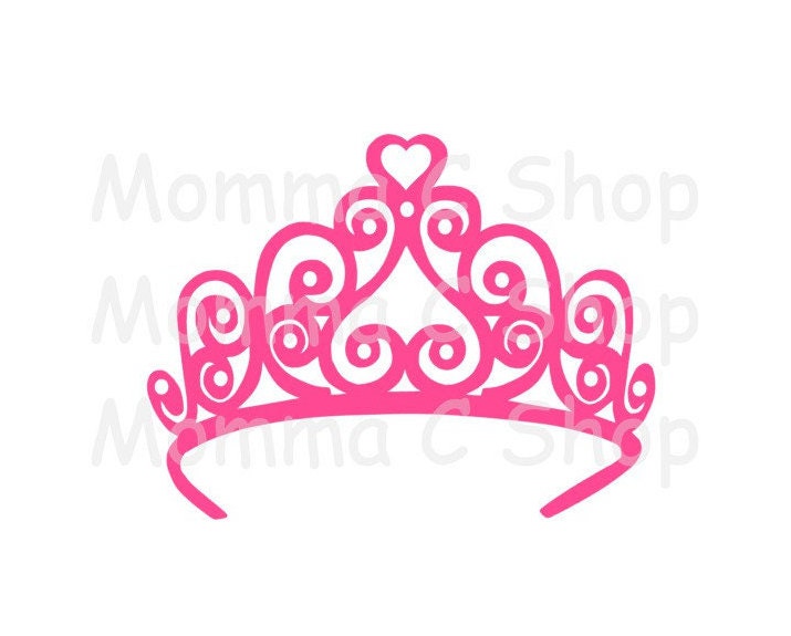 Download Tiara Crown Svg Jpeg Pink Silver Black Instant Svg Digital Etsy