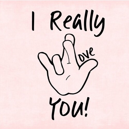 I Love You Sign Language Png Etsy