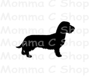 Wire Haired Dachshund Dog SVG, Puppy Pet Animal (Digital Download)