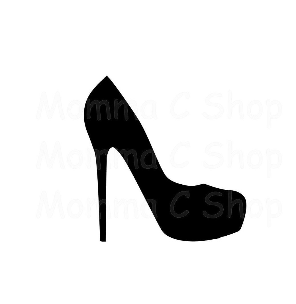 Bevorzugte Behandlung Information nachahmen high heel shoe svg Wardian