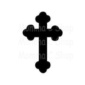 Cruz Ortodoxa Crucifixo SVG Cristão Católico Jesus Religioso Religião Santo Deus Salvador Ressurreição JPEG Download Digital Instantâneo Cortável