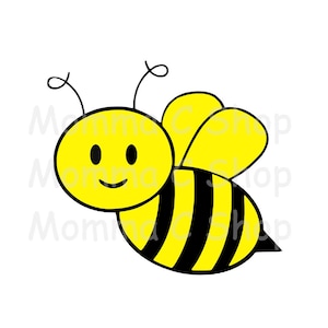 Bee SVG hommel honingbij insect honing wesp horzel tuin korf achtertuin bugs insecten zoemende steek JPG Instant Digitale Download-bestand