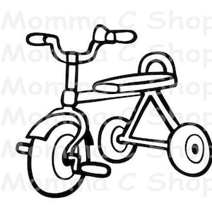 Triciclo Bicicletta Bici Bicicletta Viaggio Campeggio Percorso Strada Vacanza Hobby Vacanze estive Bambino Ragazzo Ragazza SVG JPEG File di download digitale istantaneo