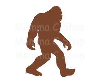 Sasquatch Bigfoot SVG: Hiking, Camping, Forest Design (Digital Download)