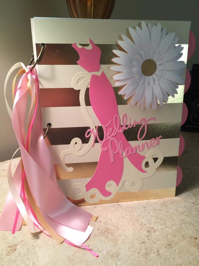 Wedding Planner 8.5x11/handmade Vintage /everything You Etsy