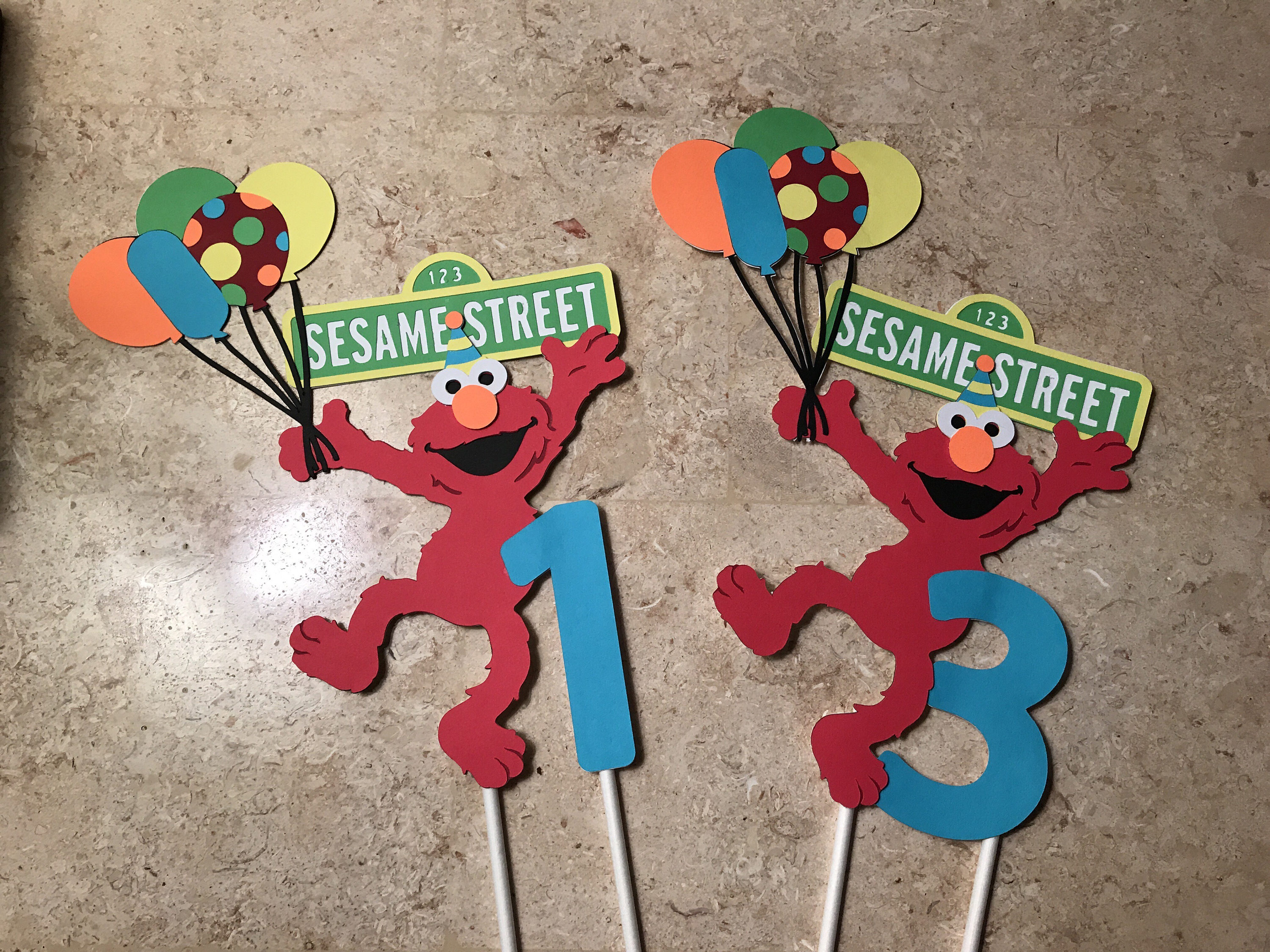 Elmo Cake Topper/Elmo Themed Party /Centerpieces Etsy