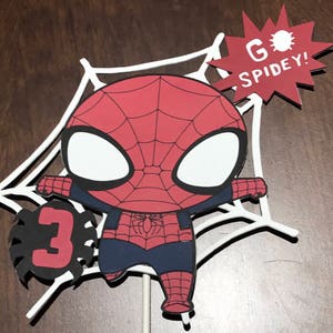 Spider-Man CakeTopper /Centerpieces
