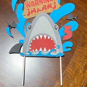 Shark Cake Topper/Centerpieces