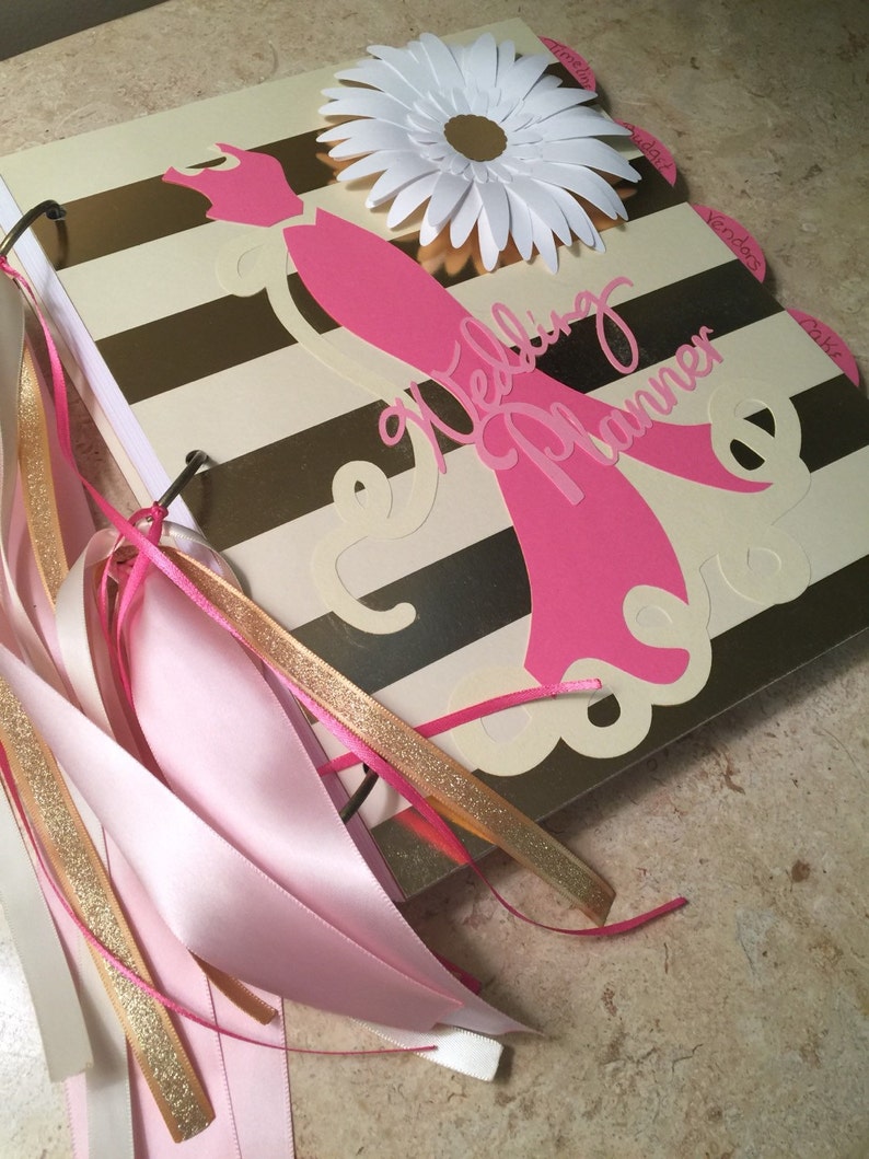 Wedding Planner 8.5x11/handmade Vintage /everything You Etsy