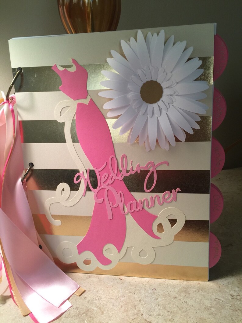 Wedding Planner 8.5x11/handmade Vintage /everything You Etsy