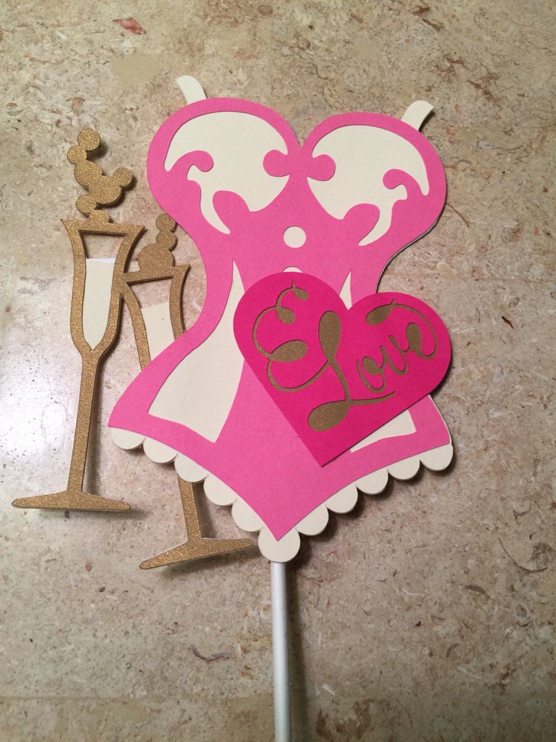 Bridal Shower Cake Topper. Wedding Shower. Bride to Be. Etsy