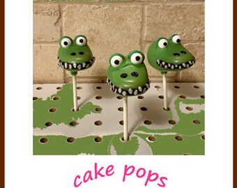 ALEGATOR Cake Pops