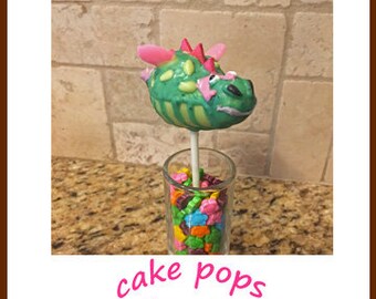 DRAGON Cake Pops