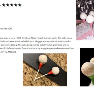 GOLF BALLS Cake Pops image 5