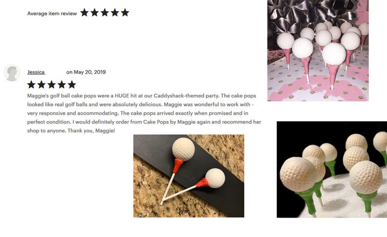 GOLF BALLS Cake Pops image 5