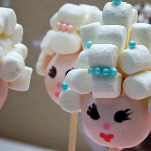 Lady in Curlers Cake Pops, Girls Beauty Day Cake Pops, Hair Day Cake Pops