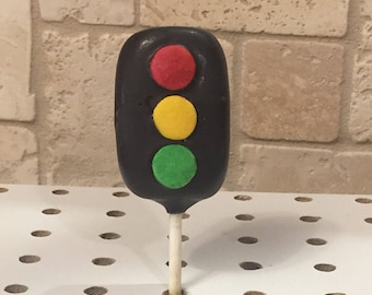 TRAFIC LIGHTS Cake Pops, New Driver Cake Pops, New License Cake Pops