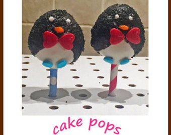 PENGUIN Cake Pops