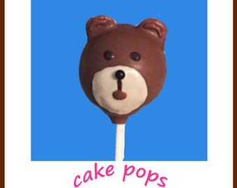 TEDDY BEAR Cake Pops