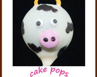 COW Cake Pops, Western Themed Cake Pops,