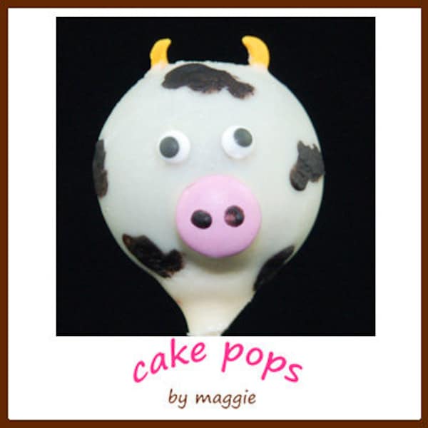 COW Cake Pops, Western Themed Cake Pops,