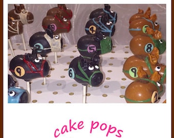 Assorted Designs per Order,KENTUCKY DERBY HORSES Cake Pops