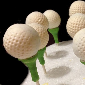 GOLF BALLS Cake Pops image 1