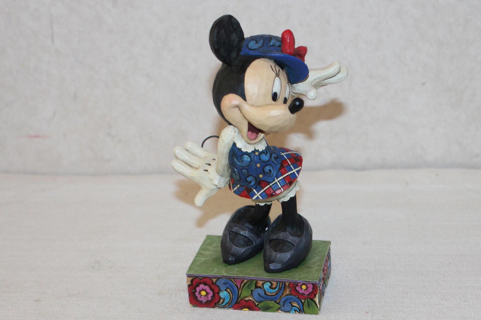 Jim Mini Mouse Disney Jim Shore Traditions Minnie Mouse Tour Guide Figurine Rare - Etsy