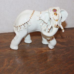 Lenox The Royal Family Jeweled Elephant Figurine