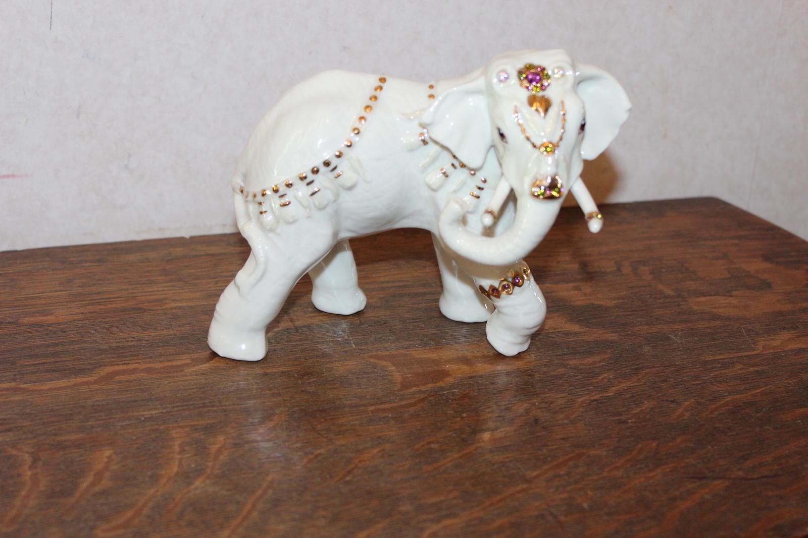 Lenox The Royal Family Jeweled Elephant Figurine