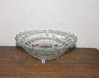 Indiana Glass Whitehall 10 Inch Footed Bowl