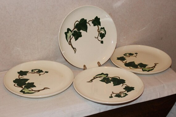 Vintage Metlox Poppytrail Ivy Dinner Plates Set of 4 - Etsy