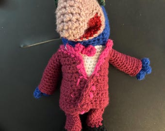Crocheted Muppet Figures: Gonzo and Bunson Honeydew (individual)