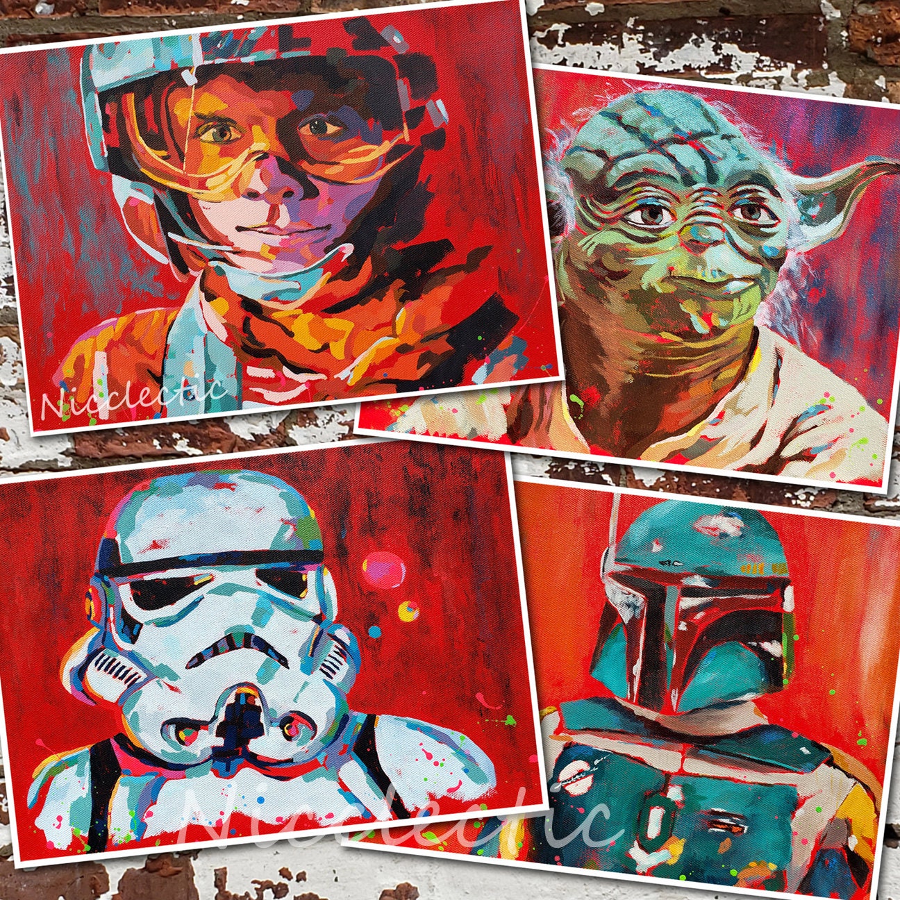 Star Wars Stormtrooper Paint By Numbers - PBN Canvas