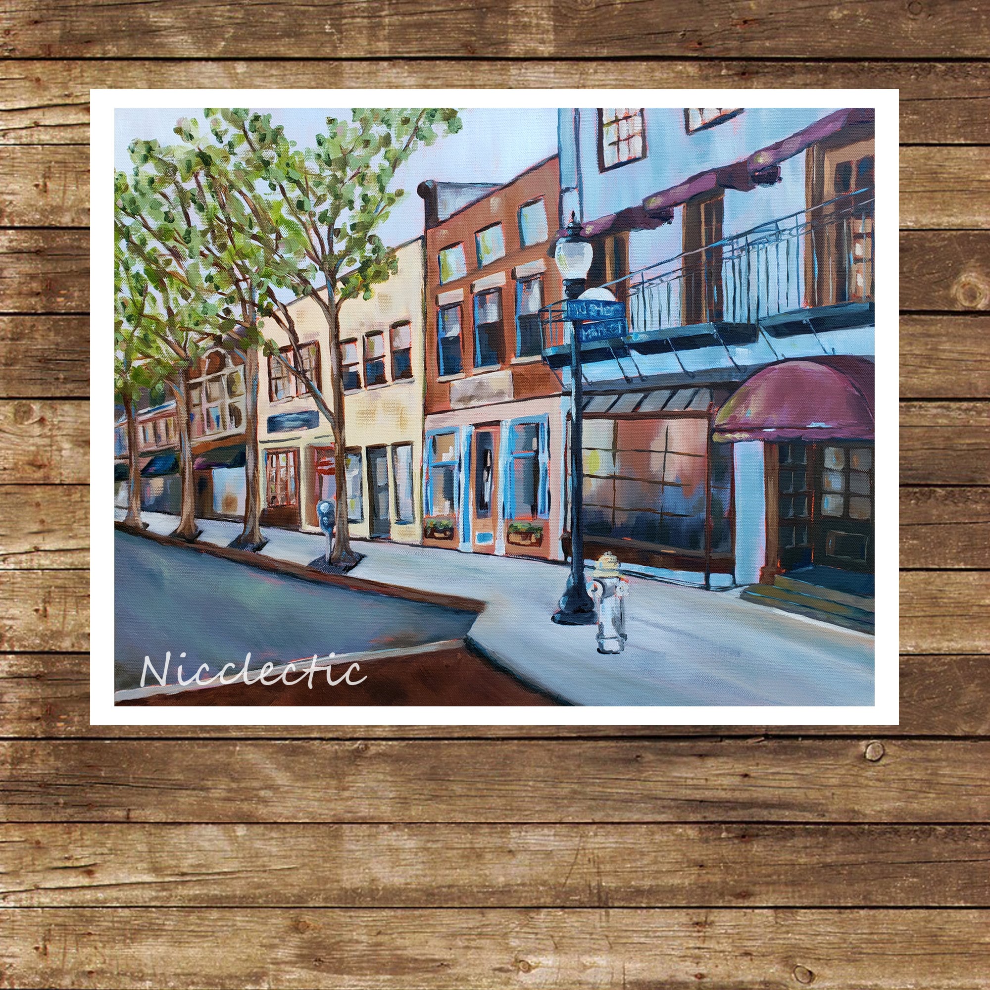 Downtown Wilmington, NC Market and Water Street