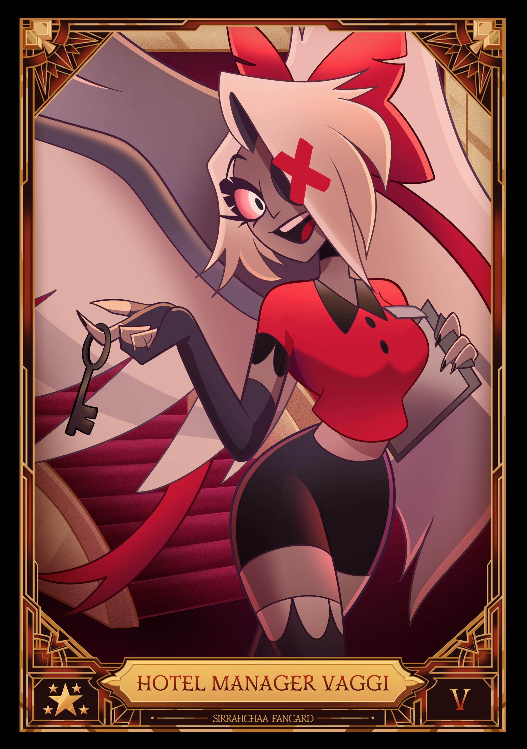 Hazbin hotel trading cards - Etsy 日本