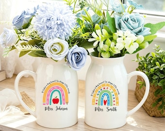 Never Forget the Difference You Make,Custom Plant Pot for Teacher,Teacher Appreciation Gift,Gift for Teacher,Thank You Teacher Gift
