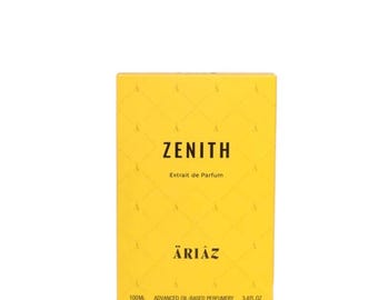 ARIAZ Zenith Men’s 3.4 Oz Extrait De Parfum - Powdery Floral Amber Cologne with Citrus, Vanilla & Woods - Nighttime Fall/Winter Fragrance fo