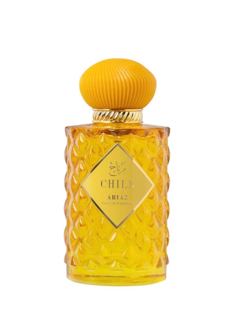 ARIAZ Chill Women Eau De Parfum 3.4 Oz - Perfume frutal floral gourmand con manzana, limón, fresia, fresa, malvavisco, vainilla, frambuesa imagen 4