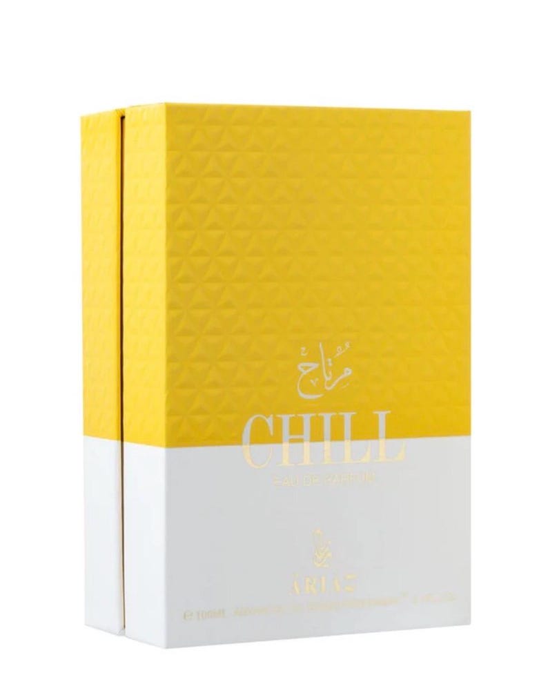 ARIAZ Chill Women Eau De Parfum 3.4 Oz - Perfume frutal floral gourmand con manzana, limón, fresia, fresa, malvavisco, vainilla, frambuesa imagen 2