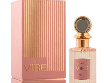 ARIAZ Vibe Women Eau De Parfum 3.4 Oz - Sweet Fruity Floral Perfume with Pear, Strawberry, Rose, Tuberose, Vanilla, Musk & Amber - Long Last