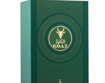 ARIAZ GOAT Eau De Parfum for Men 3.4 Oz 100ml Fruity Smoky Chypre Cologne Long Lasting Luxury Fragrance Gift for Him