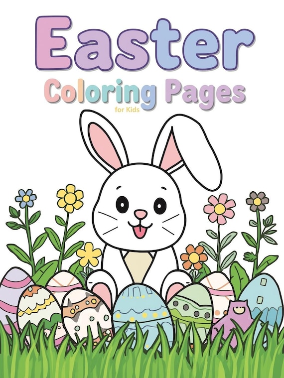 Easter Bunny Coloring Book for Kids 2026