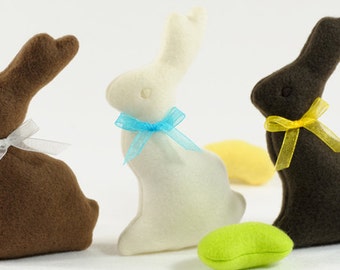 Chocolate Bunny Organic Catnip Cat Toy